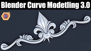 Blender Curve Modeling Tips Tutorial | 3.1