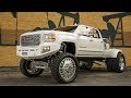 HOW A SEMA DENALI WELDING RIG WAS BUILT! 12 INCH CHROME LIFT WITH 28S ON 42S CHOPPED WELDER!