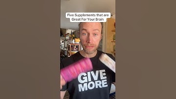 Five Supplements that are Great for Your Brain. #brain #memory #supplements #robertwblove