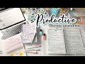 how to stay productive during quarantine + study vlog 📝✨