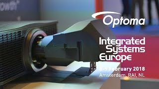 Optoma ISE 2018 - DuraCore laser and UST lens