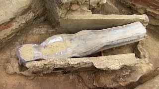 Mysterious sarcophagus found under France's Notre-Dame Cathedral