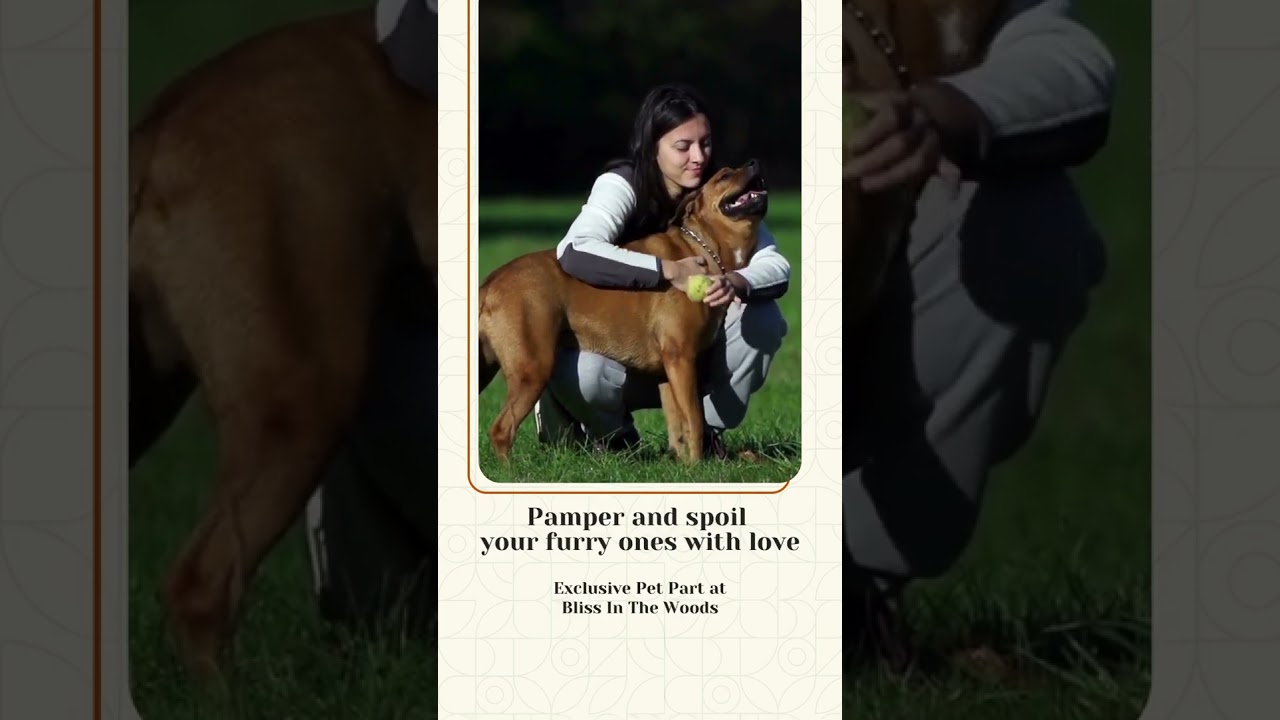 Explore pet-friendly living at Bliss in the Woods with dedicated pet parks & provisions.