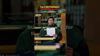 Top 4 Q&A Highlights From CBS Sports #footballrankings