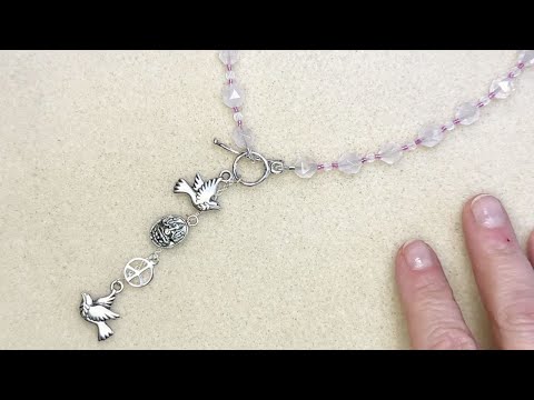 How to Make the Peace & Protection Necklace by Deb Floros