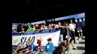 HJK Helsinki vs FC Lahti Sonera Stadium 27/05/12 fan's support part 2