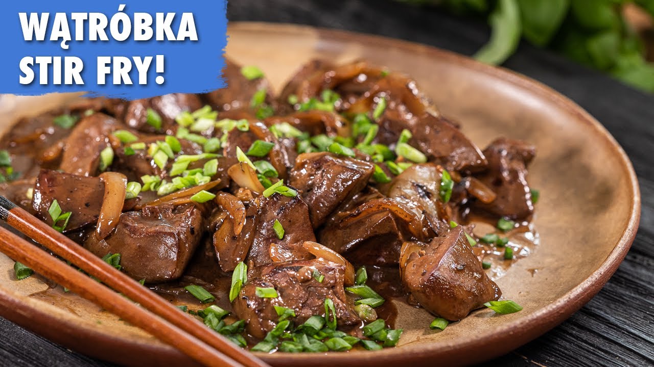 WĄTRÓBKA po CHIŃSKU! Przepis stir fry | UMAMI