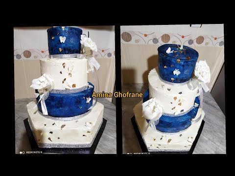بياس مونتي للمناسبات كل التفاصيل أنواع الحشوات والطبقة المقرمشة والكميات Wedding Cake