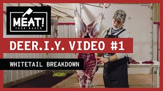 How To Butcher a Whitetail Deer | Professional Chef Breakdown | DEER.I.Y.
