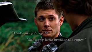 Dean being the best protective, caring, and worried brother/parent in CW history