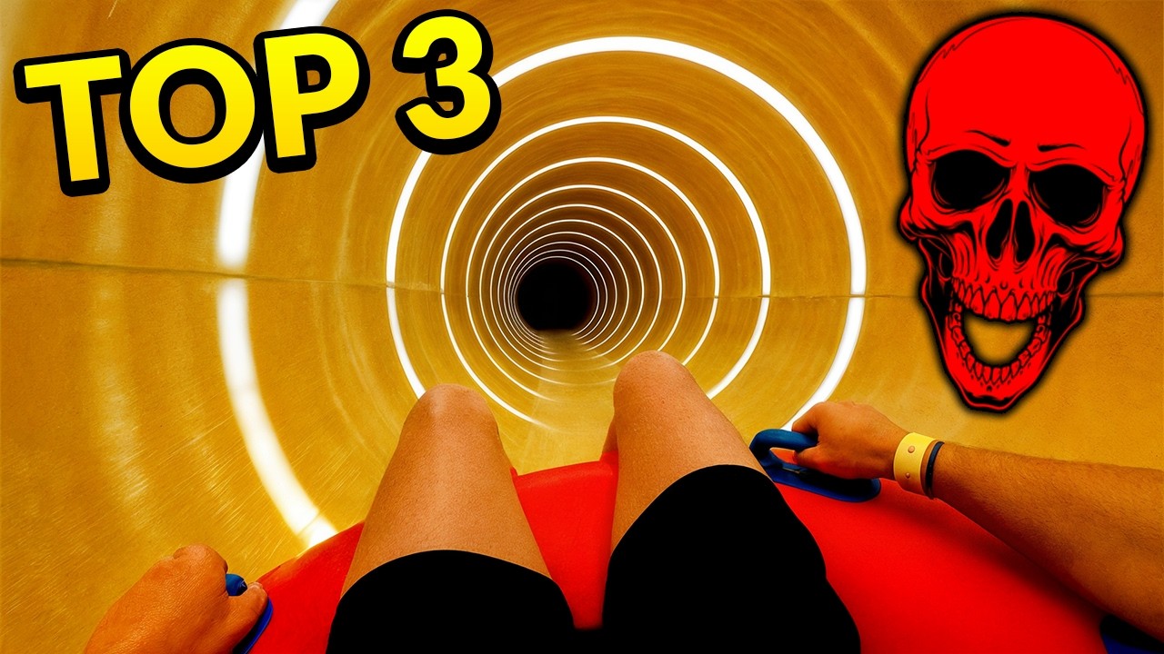 3 самых страшных горки - Energylandia 2025 (4K) (Затор, Польша) GoPro HERO 13