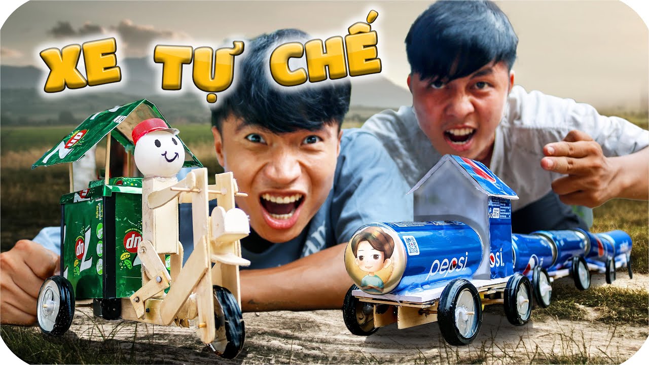 Tony | Chế Tạo Xe Điều Khiển Bằng Lon Nước 🚗 𝐇𝐚𝐧𝐝𝐦𝐚𝐝𝐞 𝐂𝐚𝐫