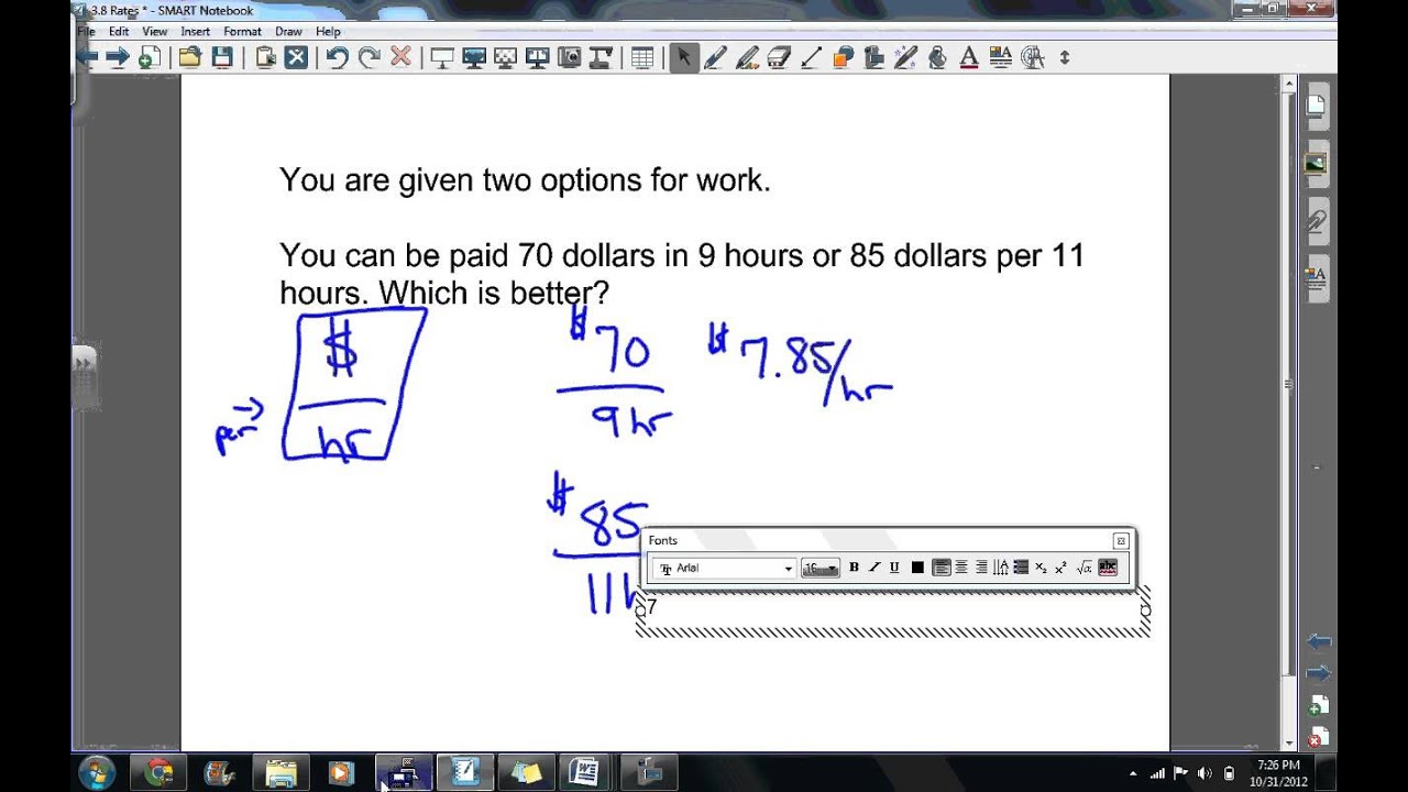 3 8 Rates - YouTube