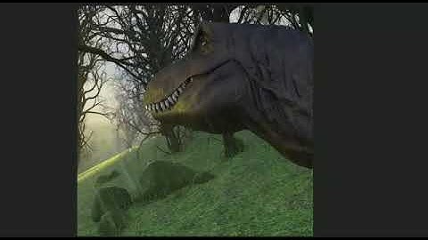 Trex animation (Maya)