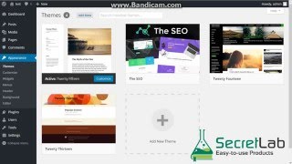 The SEO Theme: manual and semi-automatic install