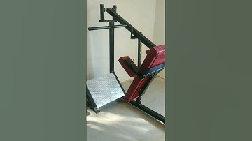 Atlantis strength pendulum squat machine handmade #diy#bodybuilding#gym#fitness