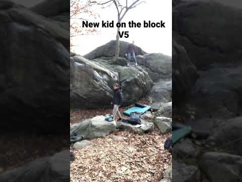 Beta Video for climb New Kid on the Block v6, New York City