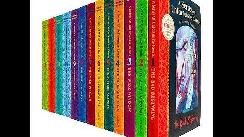 Lemony Snicket A Series Of Unfortunate Events Complete Collection 13 Children Books Set
