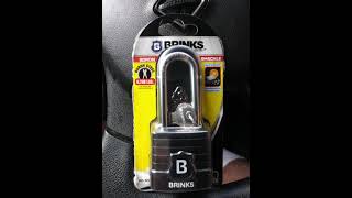 Famous SUGGESTION: THE BRINKS 665-42501 BORON STEEL LOCK FOR HIGH VALUE LOADS IN TRAILER Profile