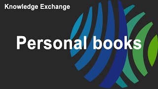 Knowledge Exchange: Personal books
In this video, we outline how to create personal books on the Johnson Controls Knowledge Exchange. Knowledge Exchange: Personal books
