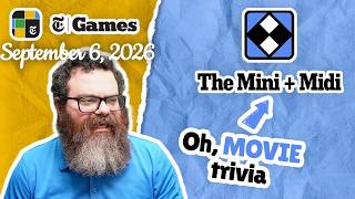 Not my strong suit | NYT Mini and Midi Crossword September 6, 2026