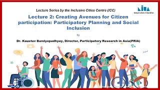 Participatory planning, for social inclusion and sustainable urban future.