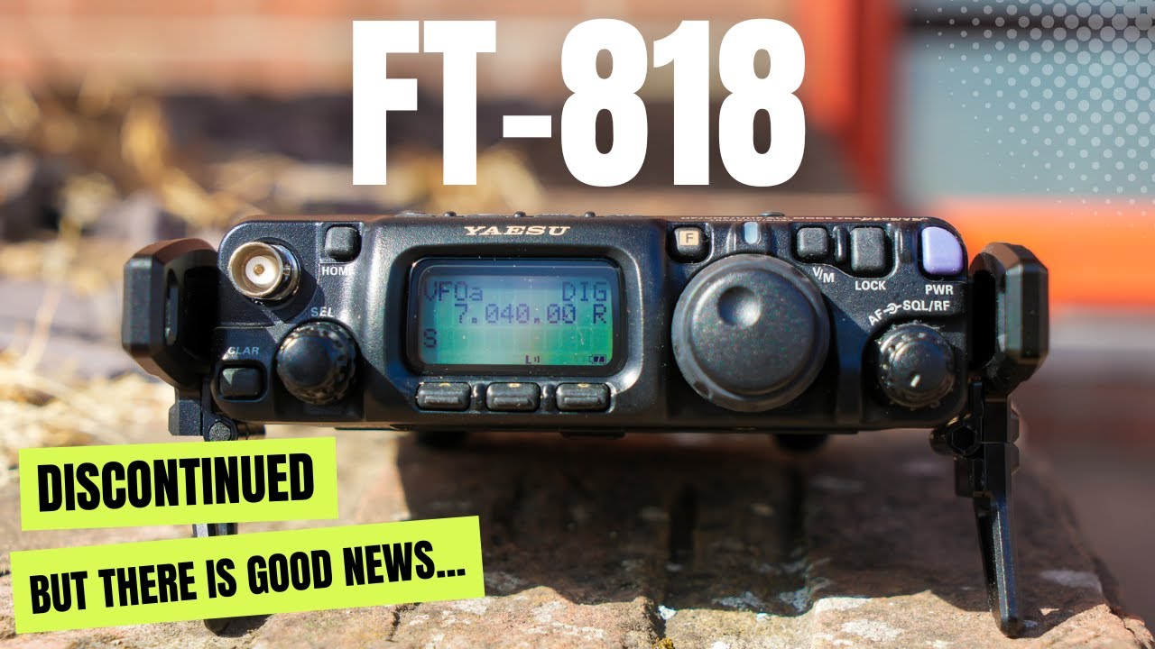 ケースとフィルム付属しますYAESU FT-818ND　新品未使用品　ソフトケース付　生産終了の名機