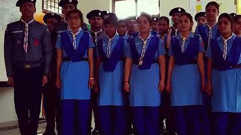 Daya kar Daan Bhakti ka prayar of The Bharat Scouts & Guides