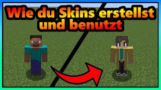 🎨 Create & use a Minecraft skin! 🧍‍♂️ Your own skin in 3 minutes - explained simply! ✅