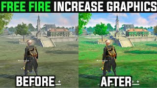 How To Increase Free Fire Graphics In  Hindi | Free Fire HD Graphics Kaise Kare |free fire no lag screenshot 3