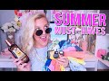 SUMMER MUST HAVES (PREPPY CLOTHES, SNACKS &amp; MUSIC!!) || Kellyprepster