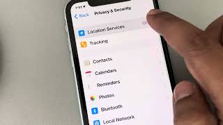 Location arrow on iPhone won't go away - Fix