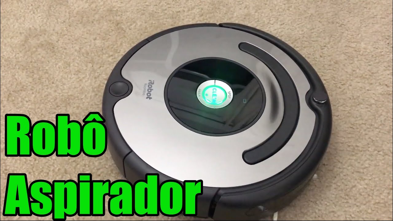 IROBOT - ROBÔ ASPIRADOR QUE LIMPA O CHÃO - YouTube