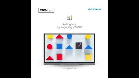 SPECKTRON CDX-i Interactive displays