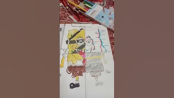 SpongeBob but in 4 sides last part#Parth Likes Art(Which is your favourite side)