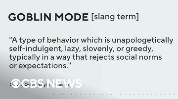 Oxford English Dictionary reveals its 2022 word of the year: "Goblin mode"