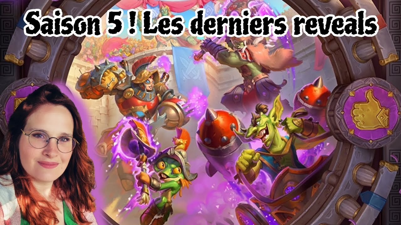 Les dernières cartes de la SAISON 5 BATTLEGROUNDS ! - YouTube