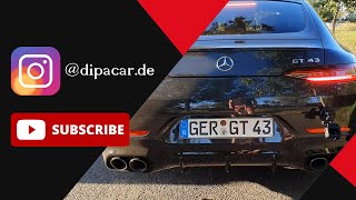 Mercedes AMG GT 43 - Acceleration Sound & Onboard Sound