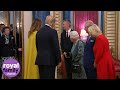 The queen beckons reluctant princess anne to greet donald trump