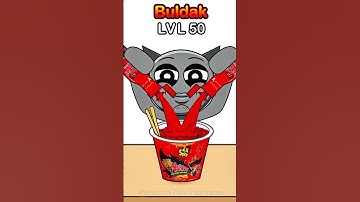 Bludak Ramen Level1 vs Level50 😳🍜 #shorts #moomoostudio