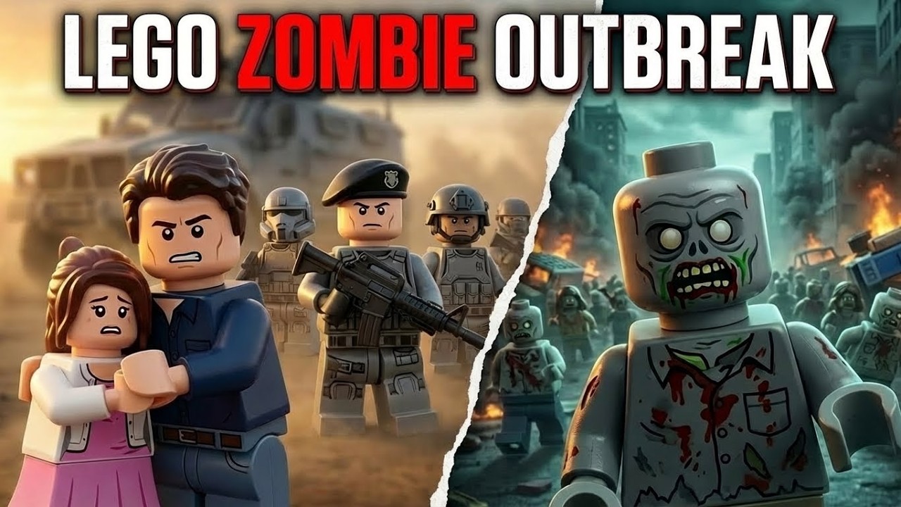 Zombie Outbreak: The Last Stand | LEGO Zombie Animation | Full Episode 8