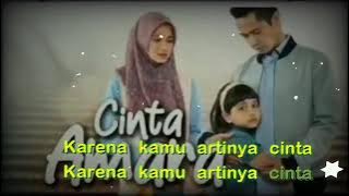 Lirik Lagu Sinetron CINTA AMARA SCTV (Karena Kamu Artinya Cinta)