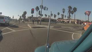 Cruising PCH in my 1964 Volkswagen Beetle Huntington Beach