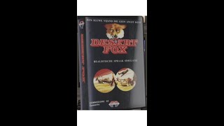 Desert Fox on the Commodore 64 #c64 #commodore64 #c64games #wargames #retrogames