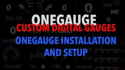 OneGauge Installation Video