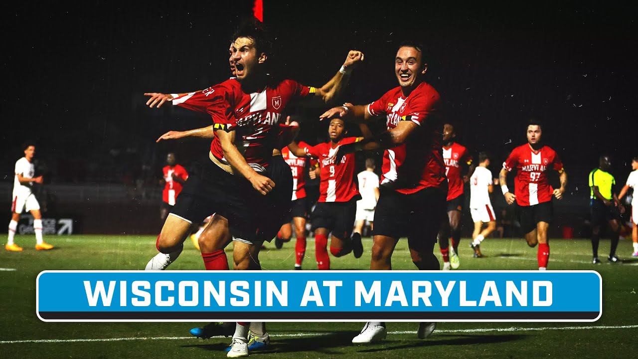 Wisconsin at Maryland | Sept. 13, 2024 | Big Ten Men's Soccer | B1G ...