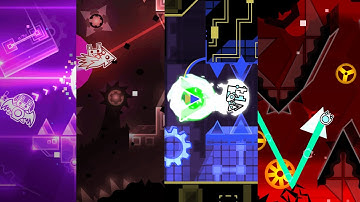 THE 25 EASIEST EXTREME DEMONS IN GEOMETRY DASH