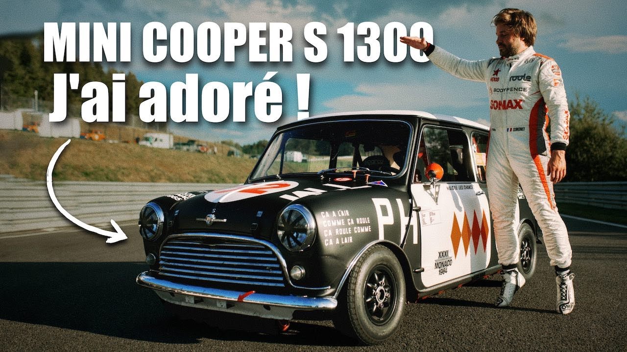 Mini Cooper S Mk1: she beats everyone on the track ! - YouTube