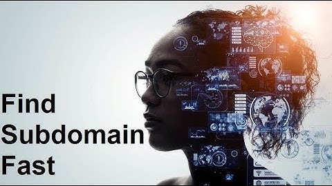 find subdomains fast and easy windows Linux