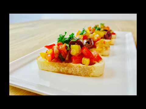 Bruschetta - Red Pepper